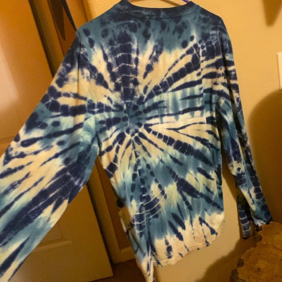 Men’s long sleeve tie dye Sovereign Code - Picture 3 of 4